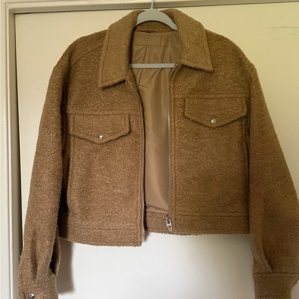 Blank NYC Tan Textured Jacket